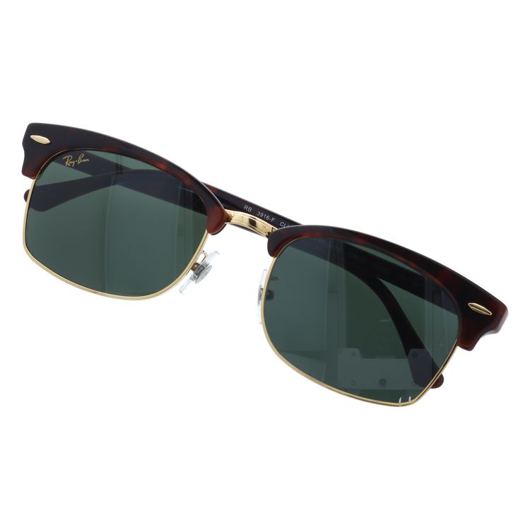 レイバン サングラス クラブマスタースクエア フルフィット(アジアンフィット) Ray-Ban CLUBMASTER SQUARE RB3916F 130431 55サイズ ブロー ユニセックス メンズ レディース