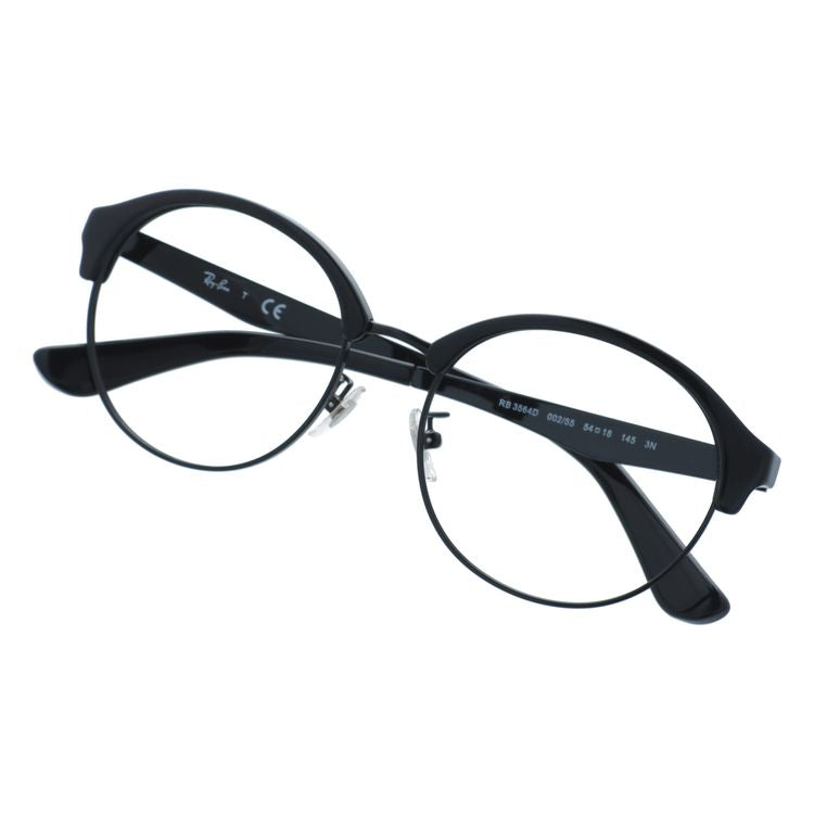 【訳あり・フレームのみ】レイバン フレームのみ クラブラウンド フルフィット(アジアンフィット) Ray-Ban CLUBROUND RB3564D 002/55 54サイズ ラウンド型 アウトレット品 ユニセックス メンズ レディース【海外正規品】