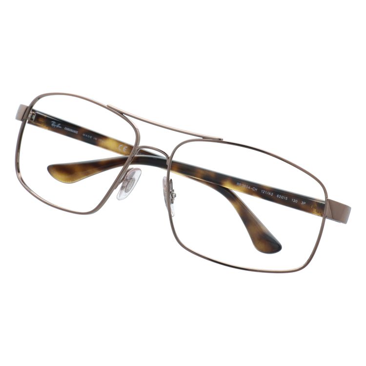 【訳あり・フレームのみ】レイバン フレームのみ Ray-Ban RB3604CH 121/A2 62サイズ スクエア(ダブルブリッジ)型 アウトレット品 ユニセックス メンズ レディース【海外正規品】