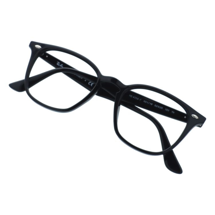 【訳あり・フレームのみ】レイバン フレームのみ フルフィット(アジアンフィット) Ray-Ban RB4258F 601/19 52サイズ ウェリントン型 アウトレット品 ユニセックス メンズ レディース【海外正規品】