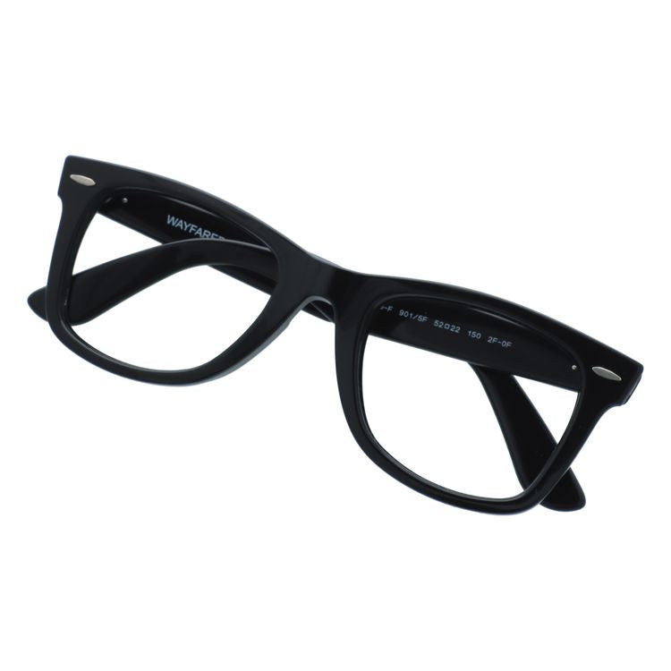 【訳あり・フレームのみ】レイバン サングラス ウェイファーラー フルフィット(アジアンフィット) Ray-Ban WAYFARER RB2140F 901/5F 52サイズ ウェリントン型 アウトレット品 ユニセックス メンズ レディース
