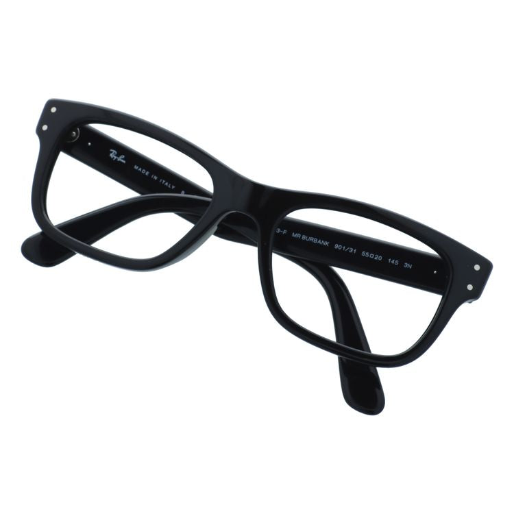 【訳あり・フレームのみ】レイバン サングラス ミスターバーバンク フルフィット(アジアンフィット) Ray-Ban MR BURBANK RB2283F 901/31 55サイズ スクエア型 アウトレット品 ユニセックス メンズ レディース