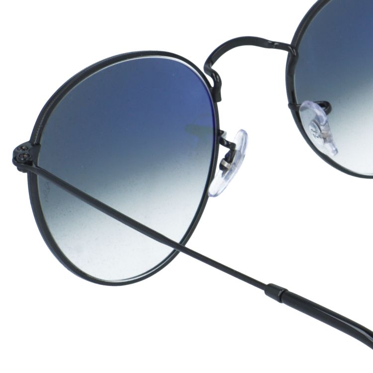 レイバン サングラス ラウンドメタル ミラーレンズ Ray-Ban ROUND METAL RB3447 002/3F 50サイズ ラウンド型 グラデーションレンズ ユニセックス メンズ レディース【海外正規品】