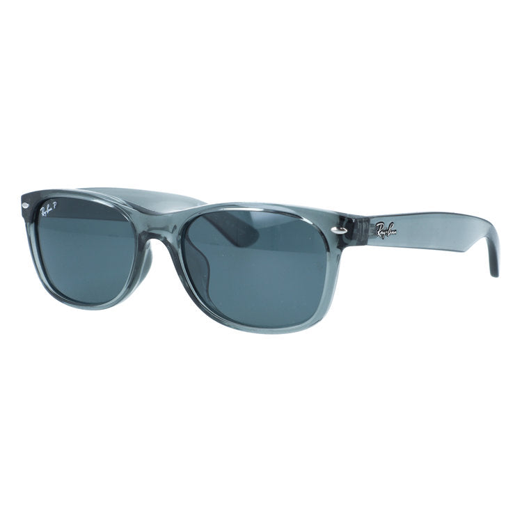 レイバン サングラス ニューウェイファーラー 偏光サングラス アジアンフィット Ray-Ban NEW WAYFARER RB2132F 64503R 55サイズ ウェリントン型 乱反射をカットし眩しさを軽減 ポラライズド ユニセックス メンズ レディース