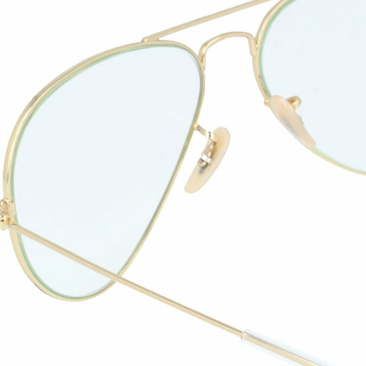 レイバン サングラス アビエーターラージメタル 調光 Ray-Ban AVIATOR LARGE METAL RB3025 001/5F 55サイズ ティアドロップ型 AVIATOR CLEAR EVOLVE アビエータークリアエヴォルヴ 紫外線で色が変わる フォトクロミック ユニセックス メンズ レディース