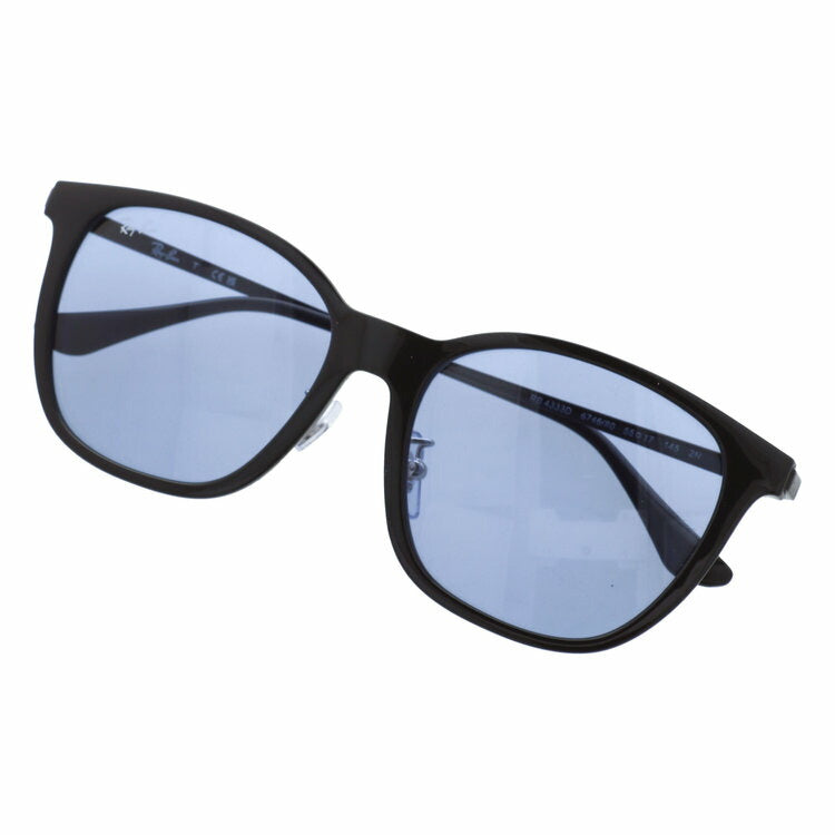 レイバン サングラス アジアンフィット Ray-Ban RB4333D 674680 55サイズ ウェリントン型 ユニセックス メンズ レディース