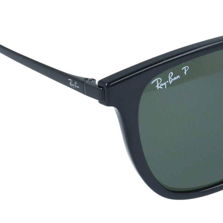 レイバン サングラス 偏光サングラス アジアンフィット Ray-Ban RB4333D 601/9A 55サイズ ウェリントン型 乱反射をカットし眩しさを軽減 ポラライズド ユニセックス メンズ レディース
