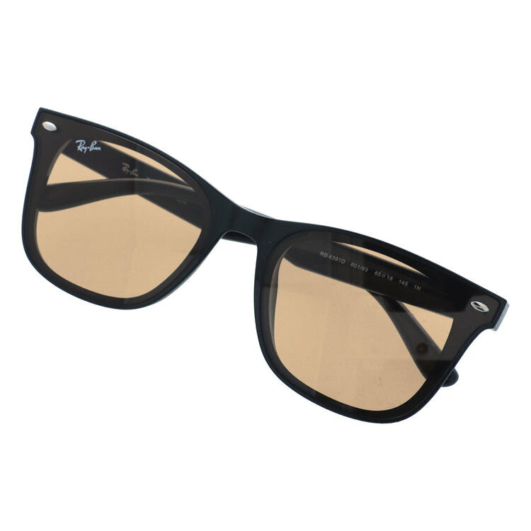 【訳あり】レイバン サングラス アジアンフィット Ray-Ban RB4391D 601/93 65サイズ スクエア型 ユニセックス レディース メンズ 大きめサイズ ビッグシルエット