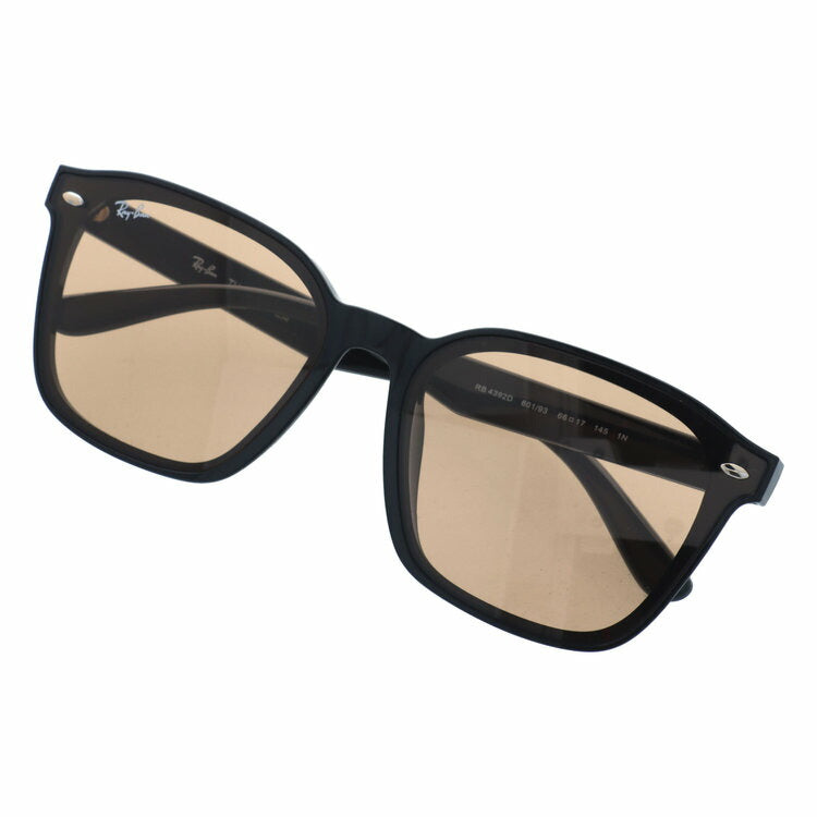 【訳あり】レイバン サングラス アジアンフィット Ray-Ban RB4392D 601/93 66サイズ スクエア型 ユニセックス レディース メンズ 大きめサイズ ビッグシルエット