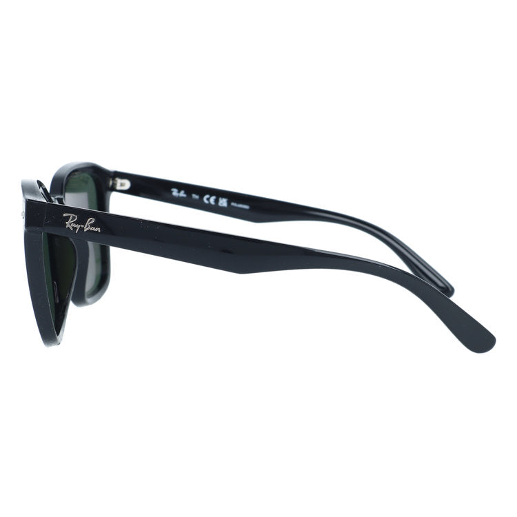 レイバン サングラス 偏光サングラス アジアンフィット Ray-Ban RB4392D 601/9A 66サイズ スクエア型 乱反射をカットし眩しさを軽減 大きめサイズ ビッグシルエット ユニセックス メンズ レディース