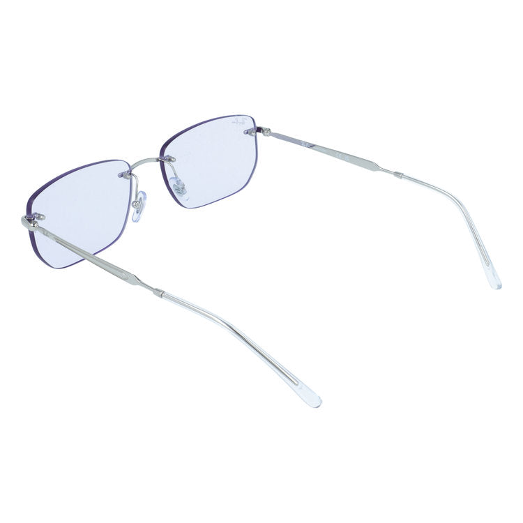 レイバン サングラス 調光サングラス Ray-Ban RB3768 003/MH 56サイズ スクエア型 紫外線で色が変わるレンズ フォトクロミック Transitions リムレス ツーポイント メンズ レディース