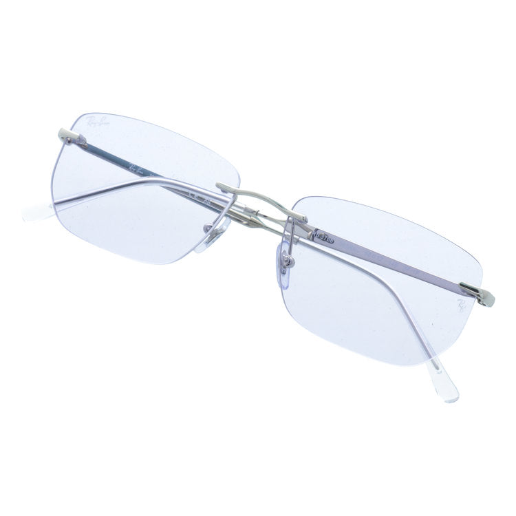 レイバン サングラス 調光サングラス Ray-Ban RB3768 003/MH 56サイズ スクエア型 紫外線で色が変わるレンズ フォトクロミック Transitions リムレス ツーポイント メンズ レディース