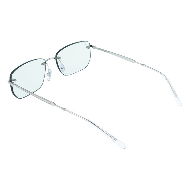 レイバン サングラス 調光サングラス Ray-Ban RB3768 003/M1 56サイズ スクエア型 紫外線で色が変わるレンズ フォトクロミック Transitions リムレス ツーポイント ユニセックス メンズ レディース
