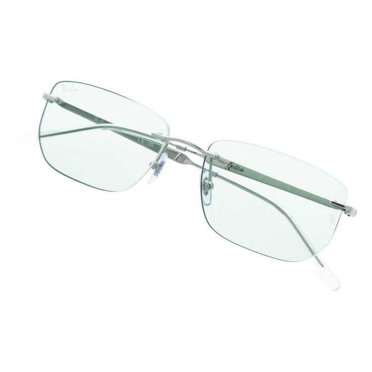 レイバン サングラス 調光サングラス Ray-Ban RB3768 003/M1 56サイズ スクエア型 紫外線で色が変わるレンズ フォトクロミック Transitions リムレス ツーポイント ユニセックス メンズ レディース