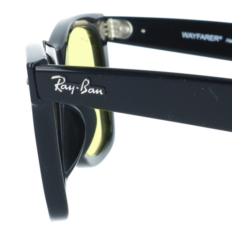 【国内正規品】レイバン サングラス ウェイファーラー ローブリッジフィット(アジアンフィット) Ray-Ban WAYFARER RB2140F 901/R6 52サイズ ウェリントン型 黒縁 クロブチ ユニセックス メンズ レディース