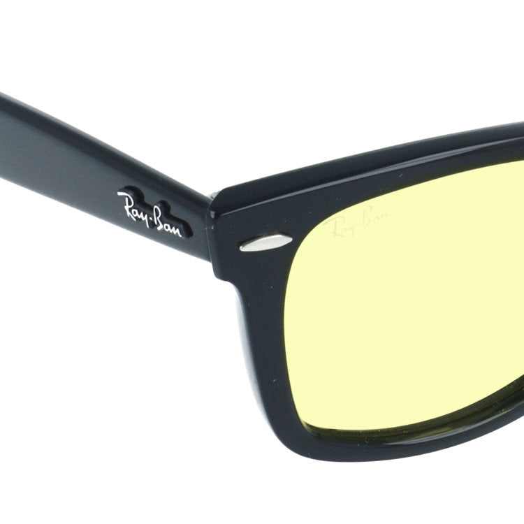 【国内正規品】レイバン サングラス ウェイファーラー ローブリッジフィット(アジアンフィット) Ray-Ban WAYFARER RB2140F 901/R6 52サイズ ウェリントン型 黒縁 クロブチ ユニセックス メンズ レディース