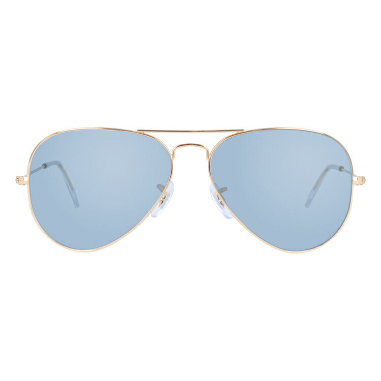 【選べる15色 ライトカラーレンズ】レイバン ライトカラー サングラス Ray-Ban RB3025 L0205 58 レギュラーフィット AVIATOR アビエーター ティアドロップ型 メンズ レディース アウトドア 運転 ドライブ レジャー UVカット 伊達 メガネ 眼鏡