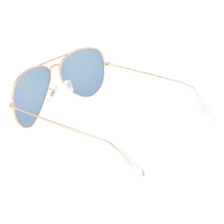 【選べる15色 ライトカラーレンズ】レイバン ライトカラー サングラス Ray-Ban RB3025 L0205 58 レギュラーフィット AVIATOR アビエーター ティアドロップ型 メンズ レディース アウトドア 運転 ドライブ レジャー UVカット 伊達 メガネ 眼鏡
