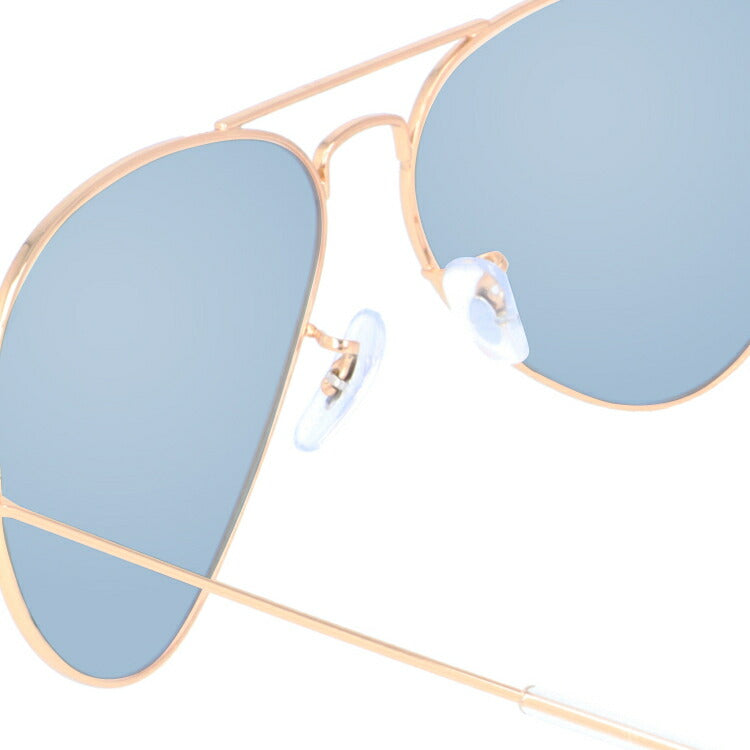 【選べる15色 ライトカラーレンズ】レイバン ライトカラー サングラス Ray-Ban RB3025 L0205 58 レギュラーフィット AVIATOR アビエーター ティアドロップ型 メンズ レディース アウトドア 運転 ドライブ レジャー UVカット 伊達 メガネ 眼鏡