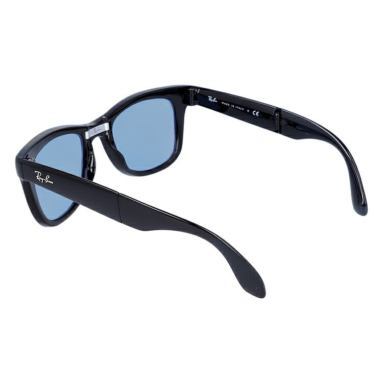 【選べる15色 ライトカラーレンズ】レイバン ライトカラー サングラス Ray-Ban RB4105 601 50 レギュラーフィット WAYFARER FOLDING ウェイファーラー フォールディング ウェリントン型 メンズ レディース アウトドア 運転 ドライブ レジャー UVカット 伊達