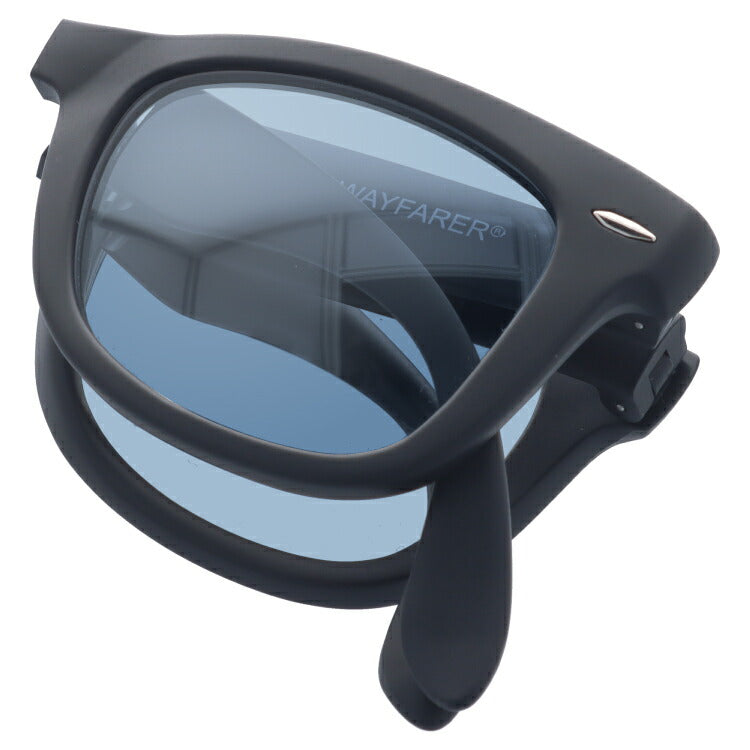 【選べる15色 ライトカラーレンズ】レイバン ライトカラー サングラス Ray-Ban RB4105 601S 50 レギュラーフィット WAYFARER FOLDING ウェイファーラー フォールディング ウェリントン型 メンズ レディース アウトドア 運転 ドライブ レジャー UVカット 伊達