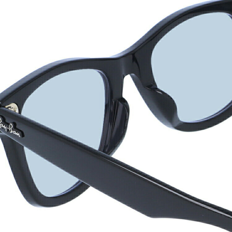 【選べる15色 ライトカラーレンズ】レイバン ライトカラー サングラス Ray-Ban RB2140F 901 52・54 アジアンフィット WAYFARER ウェイファーラー ウェリントン型 メンズ レディース アウトドア 運転 ドライブ レジャー UVカット 伊達 メガネ 眼鏡