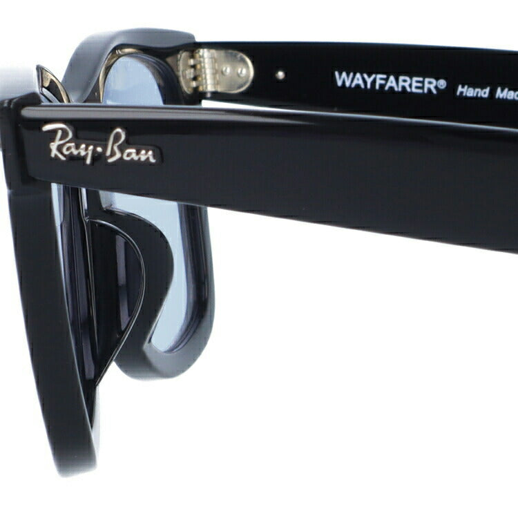 【選べる15色 ライトカラーレンズ】レイバン ライトカラー サングラス Ray-Ban RB2140F 901 52・54 アジアンフィット WAYFARER ウェイファーラー ウェリントン型 メンズ レディース アウトドア 運転 ドライブ レジャー UVカット 伊達 メガネ 眼鏡