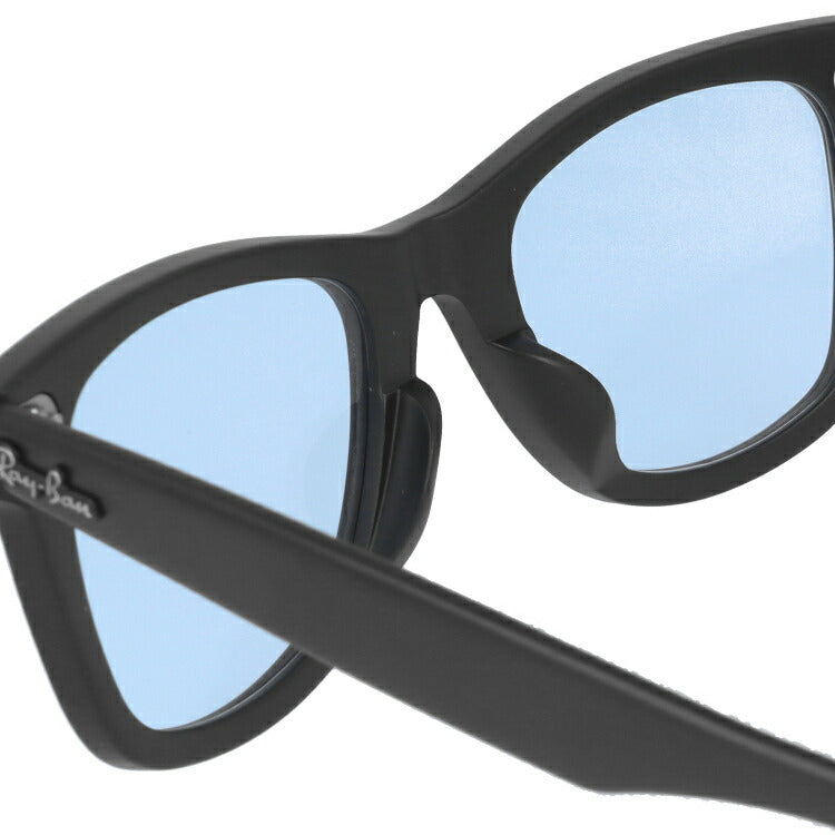 【選べる15色 ライトカラーレンズ】レイバン ライトカラー サングラス Ray-Ban RB2140F 901S 52・RB2140F 901S 54 アジアンフィット WAYFARER ウェイファーラー ウェリントン型 メンズ レディース アウトドア 運転 ドライブ レジャー UVカット メガネ 眼鏡