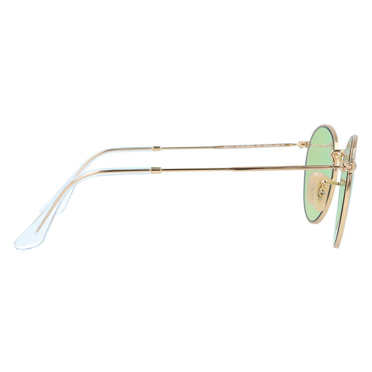 【選べる15色 ライトカラーレンズ】レイバン ライトカラー サングラス Ray-Ban RB3447 001 50・RB3447 001 53 レギュラーフィット ROUND METAL ラウンド メタル ラウンド型 メンズ レディース アウトドア 運転 ドライブ レジャー UVカット 伊達 メガネ 眼鏡
