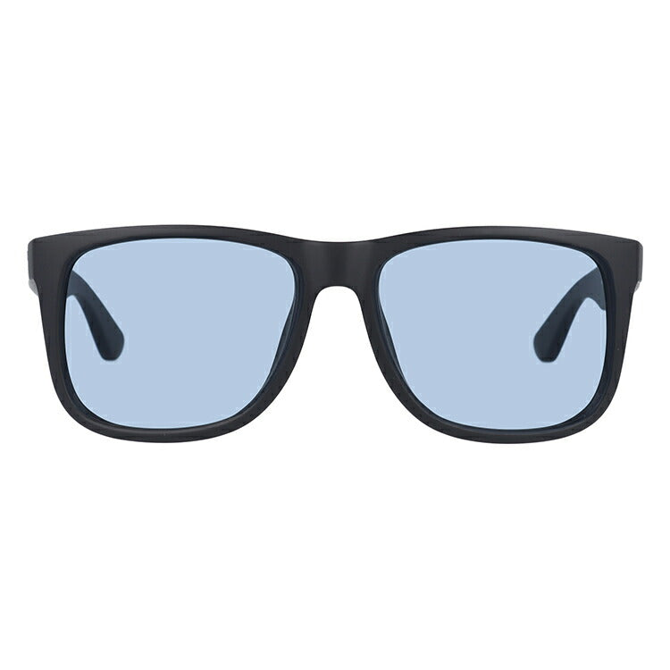 【選べる15色 ライトカラーレンズ】レイバン ライトカラー サングラス Ray-Ban RB4165F 622/8G 54・RB4165F 622/8G 58 アジアンフィット JUSTIN ジャスティン スクエア型 メンズ レディース アウトドア 運転 ドライブ レジャー UVカット 伊達 メガネ 眼鏡
