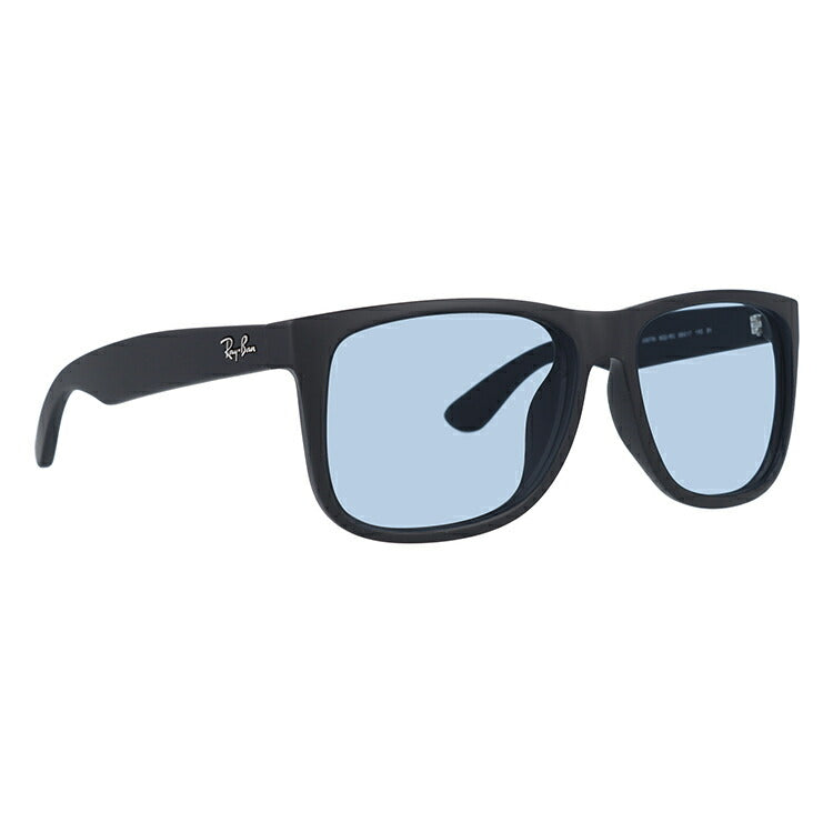 【選べる15色 ライトカラーレンズ】レイバン ライトカラー サングラス Ray-Ban RB4165F 622/8G 54・RB4165F 622/8G 58 アジアンフィット JUSTIN ジャスティン スクエア型 メンズ レディース アウトドア 運転 ドライブ レジャー UVカット 伊達 メガネ 眼鏡