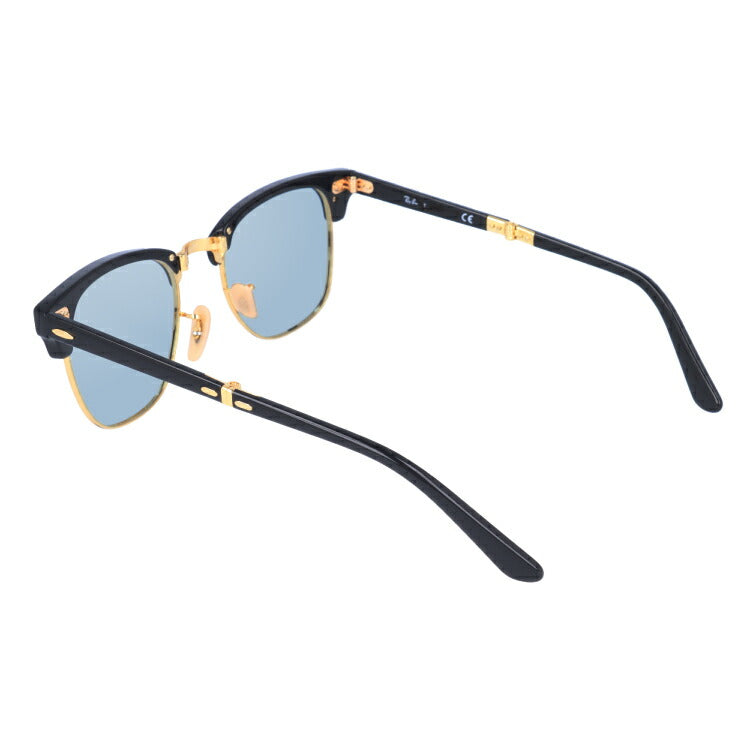 【選べる15色 ライトカラーレンズ】レイバン ライトカラー サングラス Ray-Ban RB2176 901 51 レギュラーフィット CLUBMASTER FOLDING クラブマスターフォールディング ブロー型 メンズ レディース アウトドア 運転 ドライブ レジャー UVカット メガネ 眼鏡