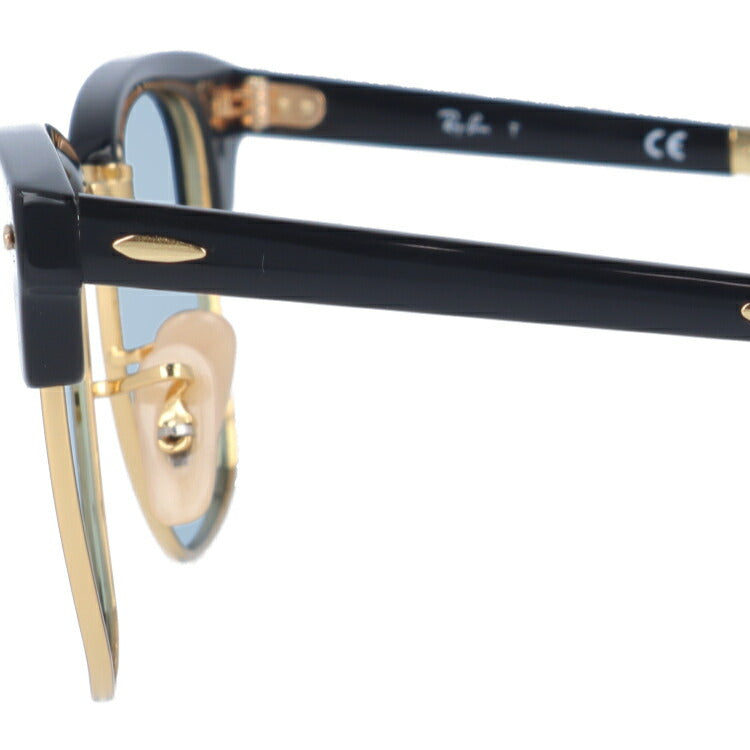 【選べる15色 ライトカラーレンズ】レイバン ライトカラー サングラス Ray-Ban RB2176 901 51 レギュラーフィット CLUBMASTER FOLDING クラブマスターフォールディング ブロー型 メンズ レディース アウトドア 運転 ドライブ レジャー UVカット メガネ 眼鏡