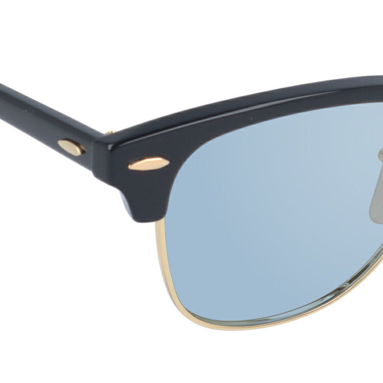【選べる15色 ライトカラーレンズ】レイバン ライトカラー サングラス Ray-Ban RB2176 901 51 レギュラーフィット CLUBMASTER FOLDING クラブマスターフォールディング ブロー型 メンズ レディース アウトドア 運転 ドライブ レジャー UVカット メガネ 眼鏡