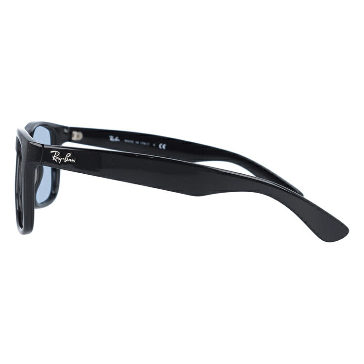 【選べる15色 ライトカラーレンズ】レイバン ライトカラー サングラス Ray-Ban RB4165F 601/71 54 アジアンフィット JUSTIN ジャスティン スクエア型 メンズ レディース アウトドア 運転 ドライブ レジャー UVカット 伊達 メガネ 眼鏡