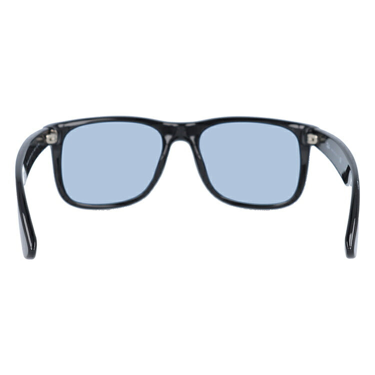 【選べる15色 ライトカラーレンズ】レイバン ライトカラー サングラス Ray-Ban RB4165F 601/71 54 アジアンフィット JUSTIN ジャスティン スクエア型 メンズ レディース アウトドア 運転 ドライブ レジャー UVカット 伊達 メガネ 眼鏡