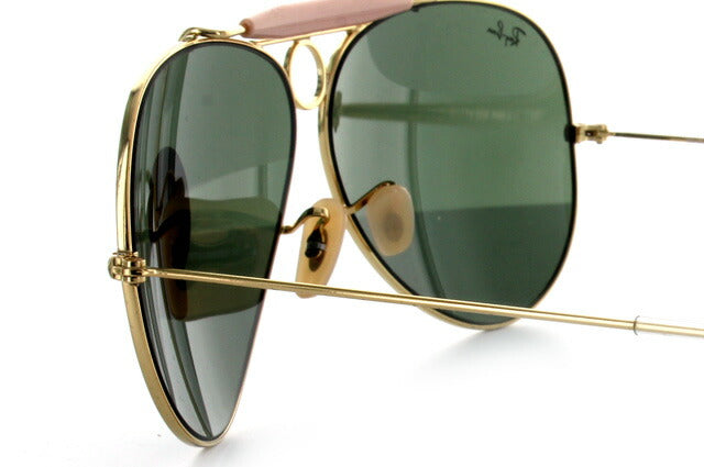 レイバン サングラス Ray-Ban G-15 グリーンレンズ RB3138 001 62 RB3138 002 62 レギュラーフィット SHOOTER シューター ティアドロップ型 メンズ レディース RAYBAN ドライブ 運転 アウトドア ブランドサングラス UVカット メガネ 眼鏡 度付き対応