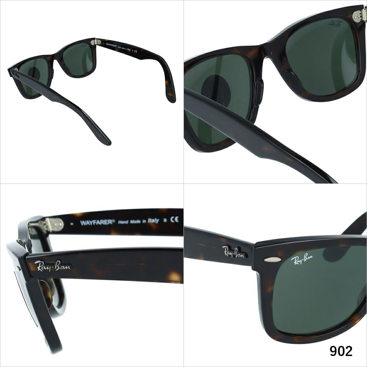 レイバン サングラス ウェイファーラー RB2140 901・902 50 レギュラーフィット ウェリントン型 べっ甲 メンズ レディース ドライブ 運転 アウトドア ブランドサングラス 紫外線 花粉対策 WAYFARER Ray-Ban