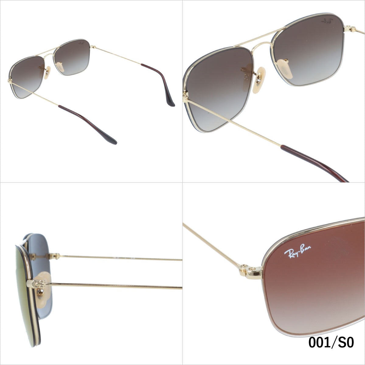 レイバン サングラス RB3603 001/S0・002/T0 56 レギュラーフィット スクエア型 ミラー メンズ レディース ドライブ 運転 アウトドア ブランドサングラス 紫外線 花粉対策 Ray-Ban