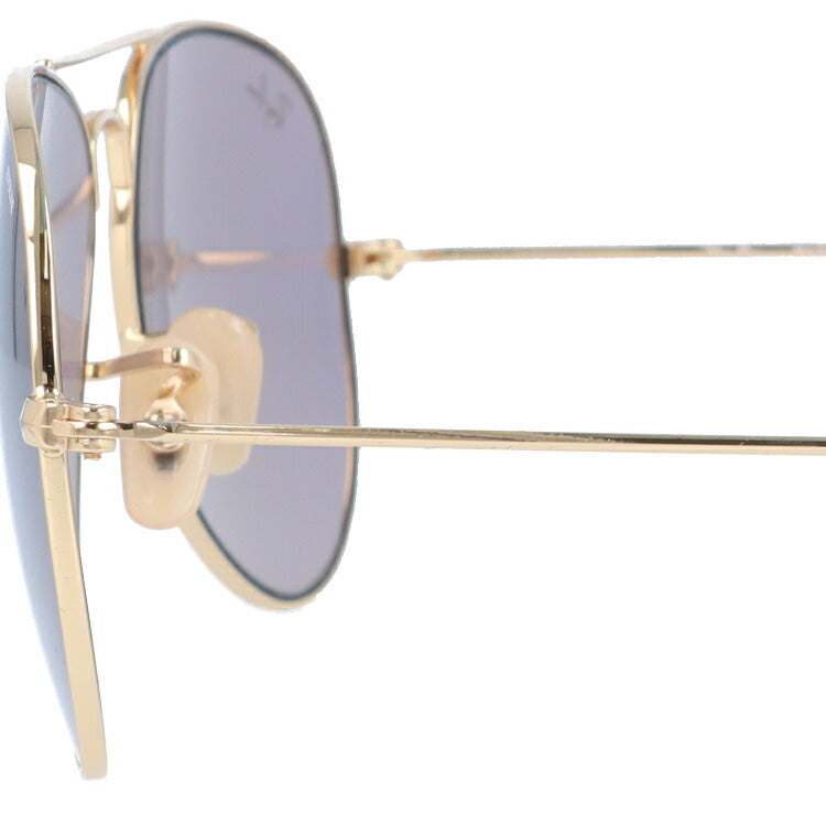 レイバン 調光サングラス アビエーター RB3025 9064V8 55・58 レギュラーフィット ティアドロップ型 EVOLVE エヴォルブ メンズ レディース ドライブ 運転 アウトドア ブランドサングラス 紫外線 花粉対策 AVIATOR Ray-Ban