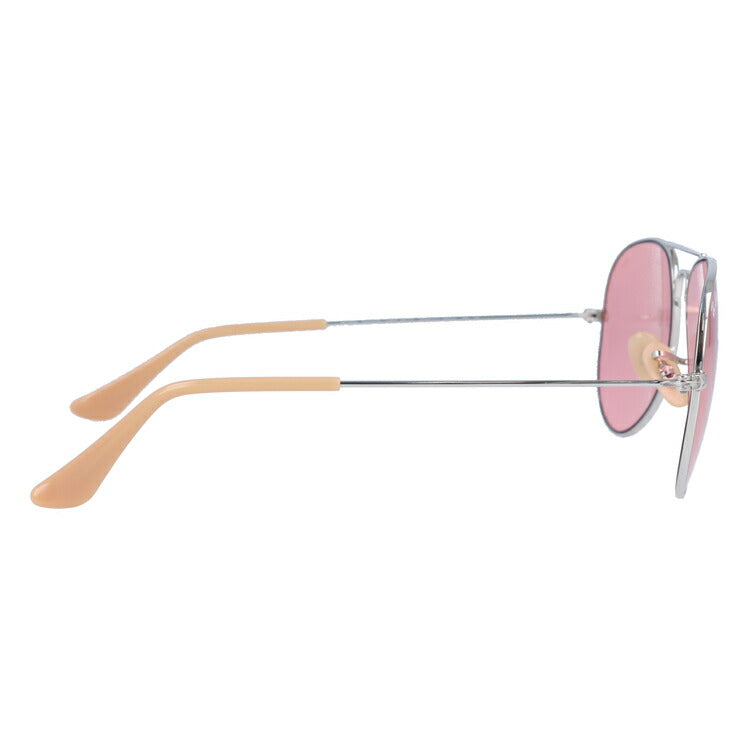 レイバン 調光サングラス アビエーター RB3025 9065V7 55・58 レギュラーフィット ティアドロップ型 EVOLVE エヴォルブ メンズ レディース ドライブ 運転 アウトドア ブランドサングラス 紫外線 花粉対策 AVIATOR Ray-Ban