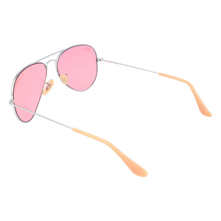 レイバン 調光サングラス アビエーター RB3025 9065V7 55・58 レギュラーフィット ティアドロップ型 EVOLVE エヴォルブ メンズ レディース ドライブ 運転 アウトドア ブランドサングラス 紫外線 花粉対策 AVIATOR Ray-Ban