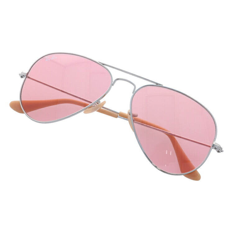 レイバン 調光サングラス アビエーター RB3025 9065V7 55・58 レギュラーフィット ティアドロップ型 EVOLVE エヴォルブ メンズ レディース ドライブ 運転 アウトドア ブランドサングラス 紫外線 花粉対策 AVIATOR Ray-Ban