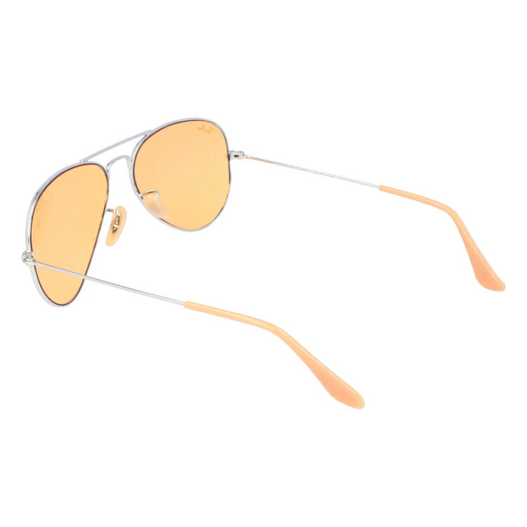 レイバン 調光サングラス アビエーター RB3025 9065V9 55・58 レギュラーフィット ティアドロップ型 EVOLVE エヴォルブ メンズ レディース ドライブ 運転 アウトドア ブランドサングラス 紫外線 花粉対策 AVIATOR Ray-Ban