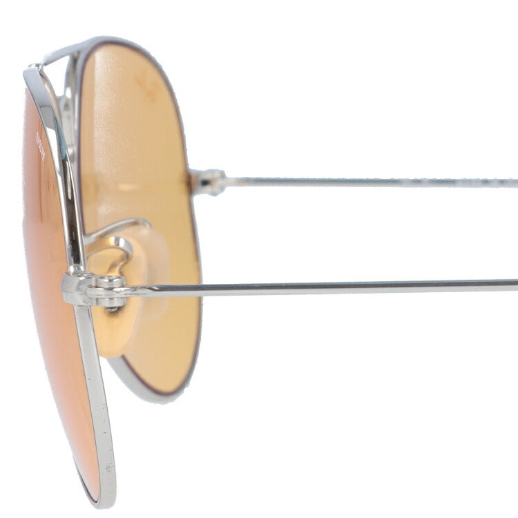 レイバン 調光サングラス アビエーター RB3025 9065V9 55・58 レギュラーフィット ティアドロップ型 EVOLVE エヴォルブ メンズ レディース ドライブ 運転 アウトドア ブランドサングラス 紫外線 花粉対策 AVIATOR Ray-Ban