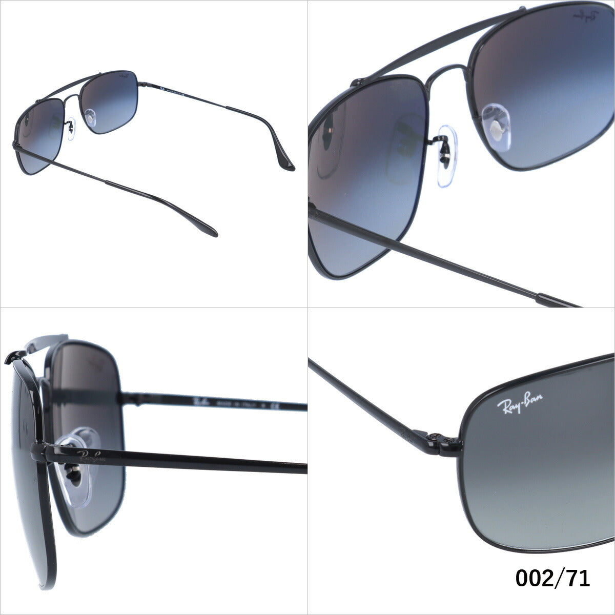 レイバン サングラス コロネル RB3560 002/71・004/51 58 レギュラーフィット スクエア型 メンズ レディース ドライブ 運転 アウトドア ブランドサングラス 紫外線 花粉対策 COLONEL Ray-Ban