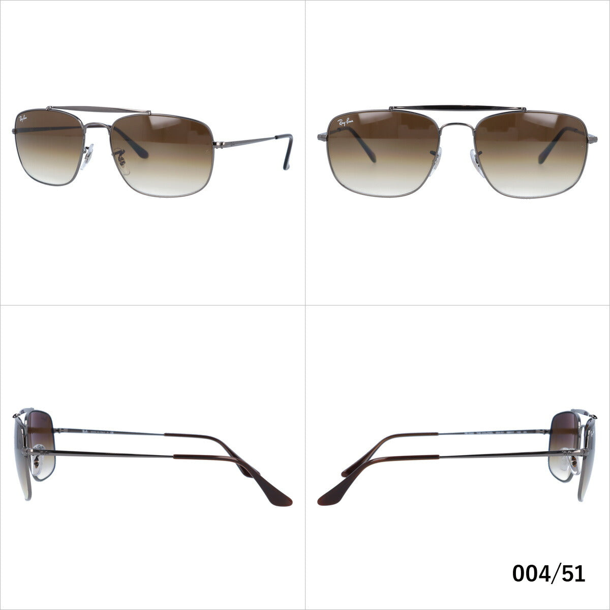 レイバン サングラス コロネル RB3560 002/71・004/51 58 レギュラーフィット スクエア型 メンズ レディース ドライブ 運転 アウトドア ブランドサングラス 紫外線 花粉対策 COLONEL Ray-Ban