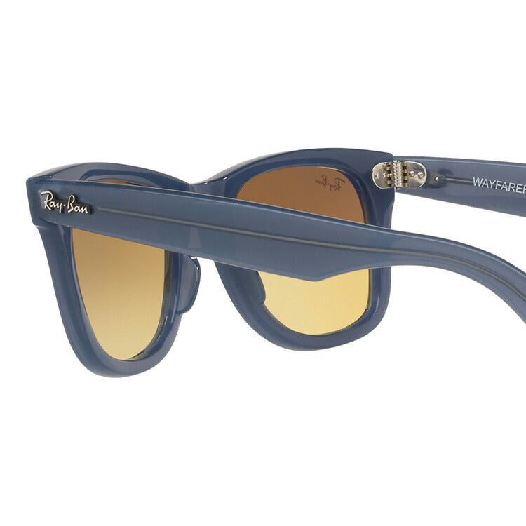 レイバン サングラス ウェイファーラーイーズ RB4340 62324O・646/1M 50 レギュラーフィット ウェリントン型 ミラー ブルーレンズ メンズ レディース ドライブ 運転 アウトドア ブランドサングラス 紫外線 花粉対策 WAYFARER EASE Ray-Ban