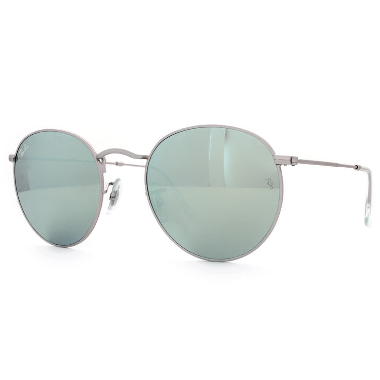 レイバン サングラス ラウンドメタル RB3447 002/30・019/30 53 レギュラーフィット ラウンド型 ミラー メンズ レディース ドライブ 運転 アウトドア ブランドサングラス 紫外線 花粉対策 ROUND METAL Ray-Ban