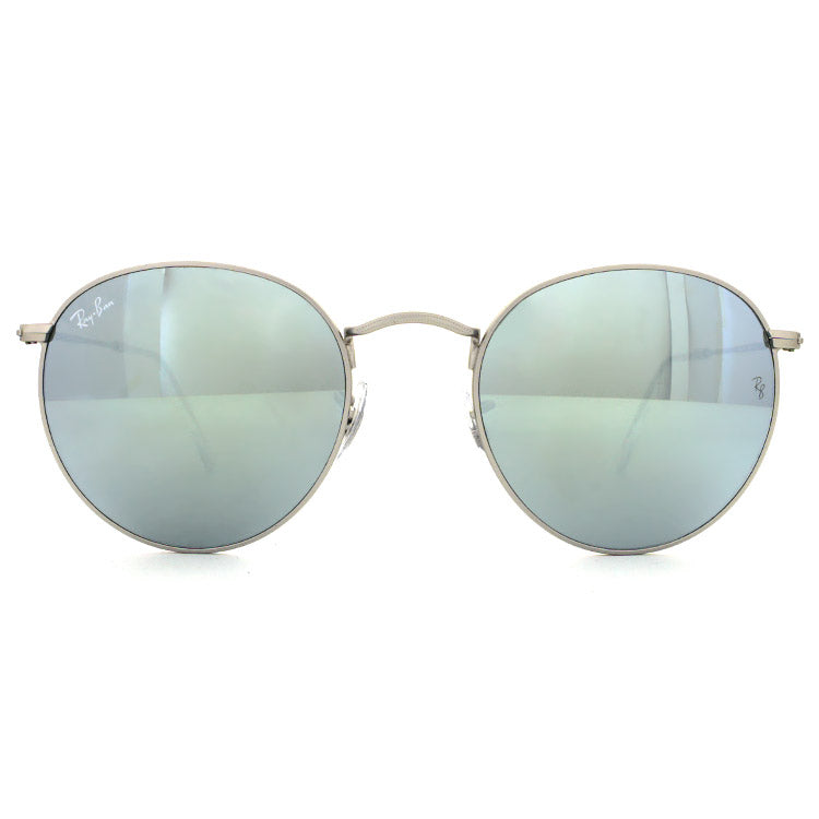 レイバン サングラス ラウンドメタル RB3447 002/30・019/30 53 レギュラーフィット ラウンド型 ミラー メンズ レディース ドライブ 運転 アウトドア ブランドサングラス 紫外線 花粉対策 ROUND METAL Ray-Ban